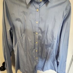 Banana Republic Blue Dress Shirt Tailored Fit
